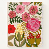 Personalisiertes Notebook für moderne Art Designer Notizblock (Rückseite)