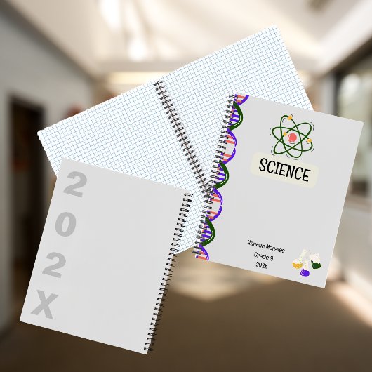 Personalisiertes Notebook für Studierende Notizblock