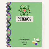 Personalisiertes Notebook für Studierende Notizblock (Vorderseite)