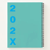 Personalisiertes Notebook für Studierende Notizblock (Rückseite)