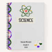 Personalisiertes Notebook für Studierende Notizblock (Vorderseite)