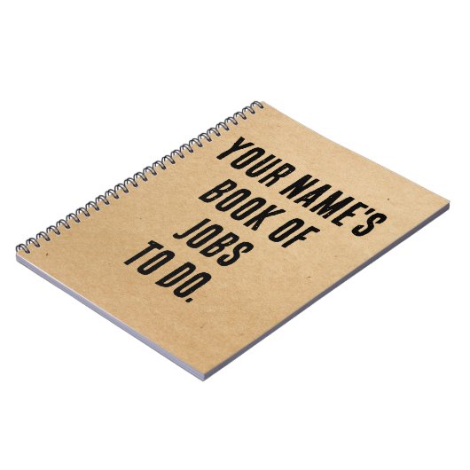 Personalisiertes Notebook-individuelle Name-Notebo Notizblock (Linke Seite)