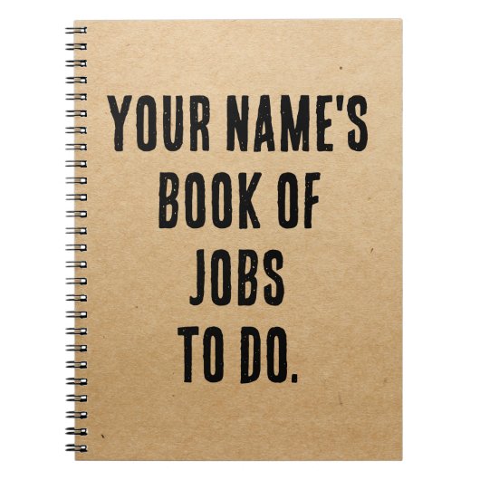 Personalisiertes Notebook-individuelle Name-Notebo Notizblock (Vorderseite)