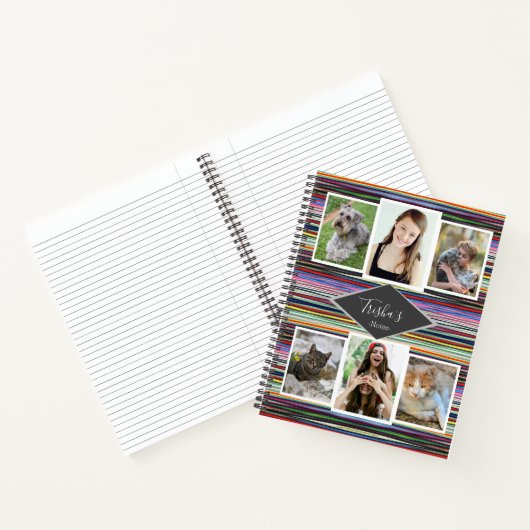 Personalisiertes Notebook-Mehrfarbenstrahler HAMbW Notizblock