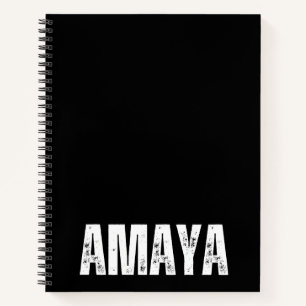 Personalisiertes Notebook mit Amaya Notizblock