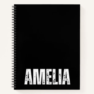 Personalisiertes Notebook mit Amelia Notizblock
