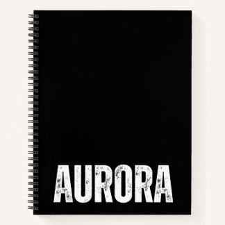 Personalisiertes Notebook mit Aurora Notizblock