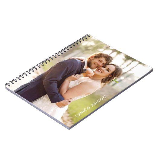 Personalisiertes Notebook mit benutzerdefiniertem  Notizblock (Linke Seite)