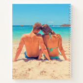 Personalisiertes Notebook mit benutzerdefiniertem  Notizblock (Rückseite)