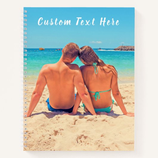 Personalisiertes Notebook mit benutzerdefiniertem  Notizblock (Vorderseite)