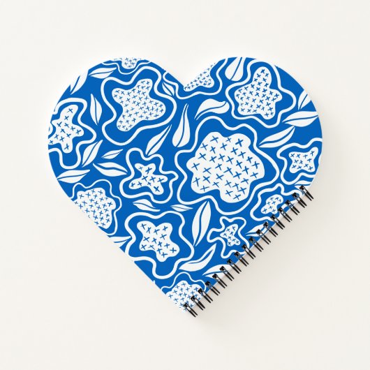 Personalisiertes Notebook mit Blue-Cross-Stitch Notizblock (Rückseite)