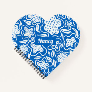 Personalisiertes Notebook mit Blue-Cross-Stitch Notizblock