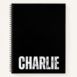 Personalisiertes Notebook mit Charlie Notizblock