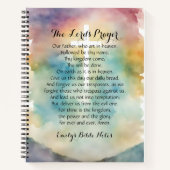 Personalisiertes Notebook mit dem Lord's Prayer Notizblock (Vorderseite)