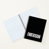 Personalisiertes Notebook mit Emerson Notizblock (Innenseite)