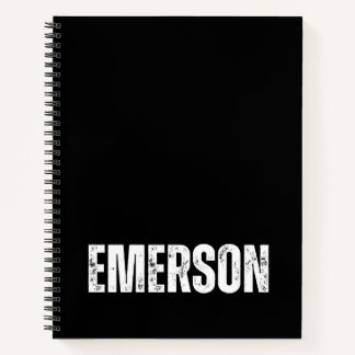 Personalisiertes Notebook mit Emerson Notizblock