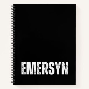 Personalisiertes Notebook mit Emersyn Notizblock