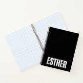Personalisiertes Notebook mit Esther Notizblock (Innenseite)