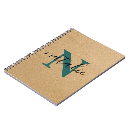 personalisiertes Notebook mit gerecycelt Papieraus Notizblock (Linke Seite)