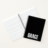 Personalisiertes Notebook mit Grace Notizblock (Innenseite)