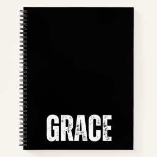 Personalisiertes Notebook mit Grace Notizblock