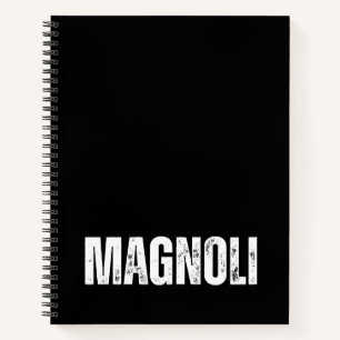 Personalisiertes Notebook mit Magnolia Notizblock