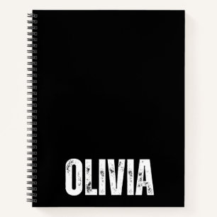 Personalisiertes Notebook mit Olivia Notizblock