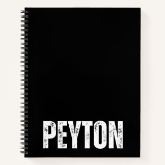 Personalisiertes Notebook mit Peyton Notizblock