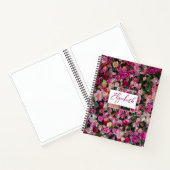 Personalisiertes Notebook mit Rosa-Wand Notizblock (Innenseite)