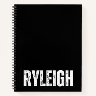 Personalisiertes Notebook mit Ryleigh Notizblock