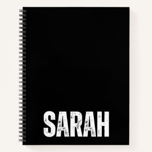 Personalisiertes Notebook mit Sarah Notizblock