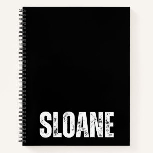 Personalisiertes Notebook mit Sloane Notizblock