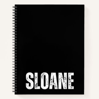 Personalisiertes Notebook mit Sloane Notizblock