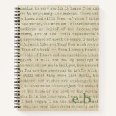 Personalisiertes Notebook mit Stolz und Vorurteile Notizblock (Vorderseite)