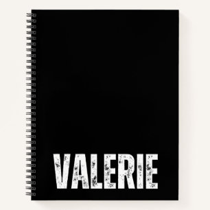 Personalisiertes Notebook mit Valerie Notizblock