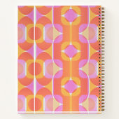 personalisiertes Notebook mit Vintagen Tapeten der Notizblock (Rückseite)