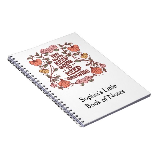 Personalisiertes Notebook Notizblock (Rechte Seite)