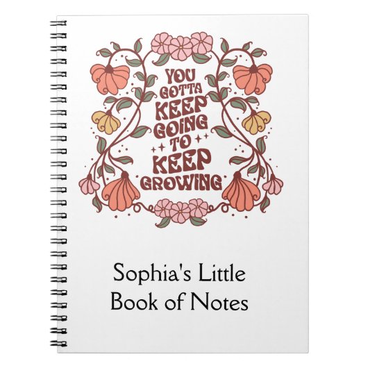 Personalisiertes Notebook Notizblock (Vorderseite)