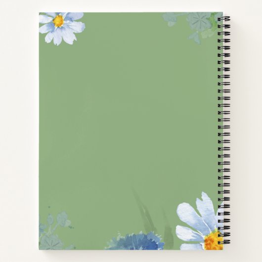 Personalisiertes Notebook Notizblock (Rückseite)