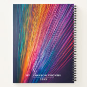 Personalisiertes Notebook Notizblock (Rückseite)