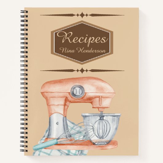 Personalisiertes Notebook Notizblock (Vorderseite)