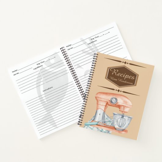 Personalisiertes Notebook Notizblock (Innenseite)