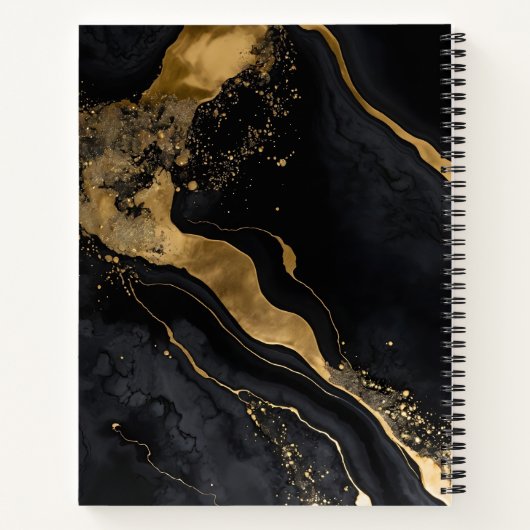 Personalisiertes Notebook Notizblock (Rückseite)