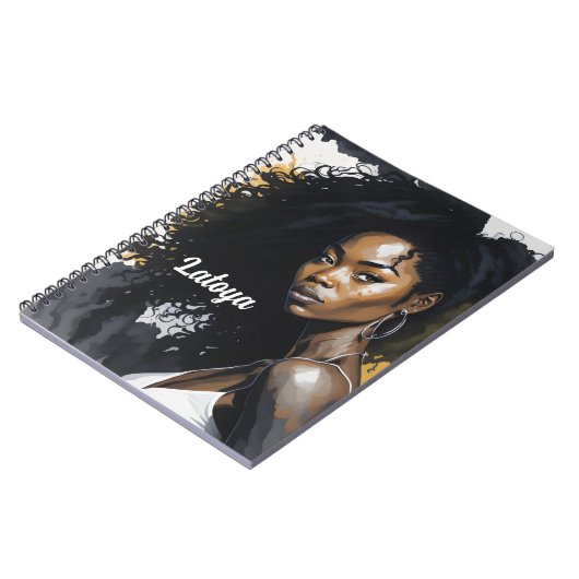 Personalisiertes Notebook Notizblock (Linke Seite)