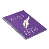 Personalisiertes Notebook Notizblock (Rechte Seite)