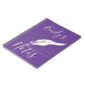 Personalisiertes Notebook Notizblock (Linke Seite)