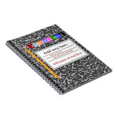 Personalisiertes Notebook Notizblock (Rechte Seite)