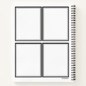 Personalisiertes Notebook Psychedelic - HAMbyWG Notizblock (Rückseite)