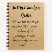 Personalisiertes Notebook Spiral Journal Notizblock (Vorderseite)