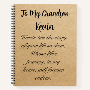 Personalisiertes Notebook Spiral Journal Notizblock